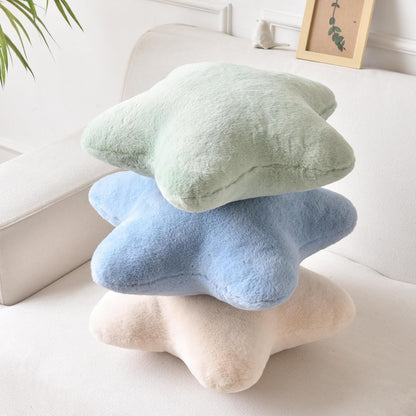 15" 15" 15") Xiashrk Star Pillow, Decorative Throw Pillows for Bed Couch, Star Shaped Pillow Plush Floor Cushions Room
