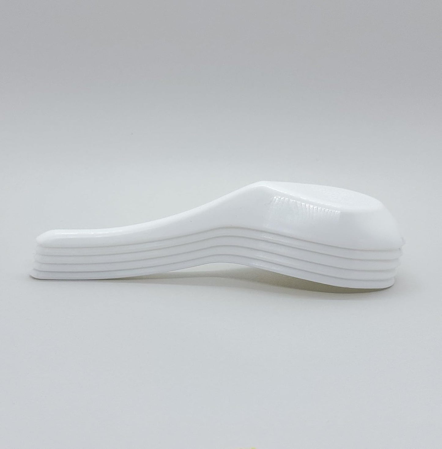 5 Pcs Reusable Plastic Chinese Soup Spoon for Ramen, Soup, Fried Rice, Heat Resistant, Unbreakable