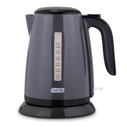 Dash Easy Electric Kettle + Water Heater with with Rapid Boil, Cool Touch Handle, Cordless Carafe + Auto Shut off for Coffee, Tea, Espresso & More, 57 oz. / 1.7L - Aqua