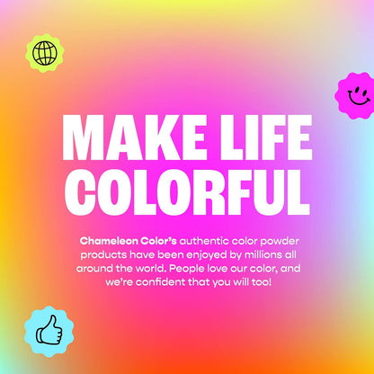 1 lb Chameleon Colors Pink Gender Reveal Powder - Two Bags - Vibrant Pink Color - Powder for Baby Girl Gender Reveal