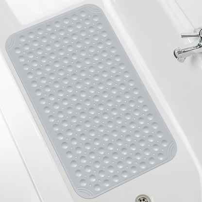 31"x 19" OTHWAY Non Slip Bathtub Mat, TPE Bath Mat for Tub with Drain Holes and Suction Cups, Anti-Slip Mats for Kids