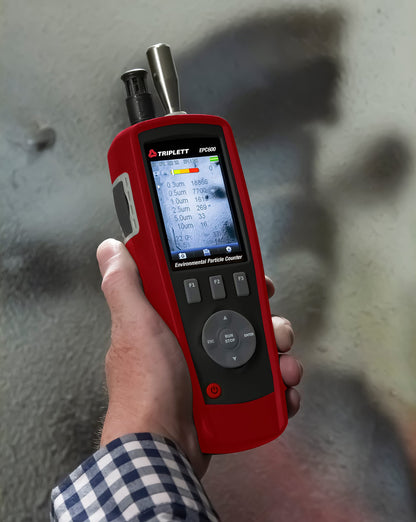 Triplett EPC600 Handheld Environmental Particle Counter and Air Quality Monitor