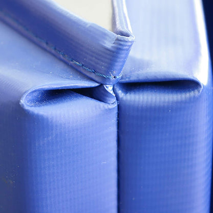 Greatmats Gym Mats 4x8 Ft x 2 Inch, Gymnastics Folding and Tumbling Cheer Mat, (Blue)