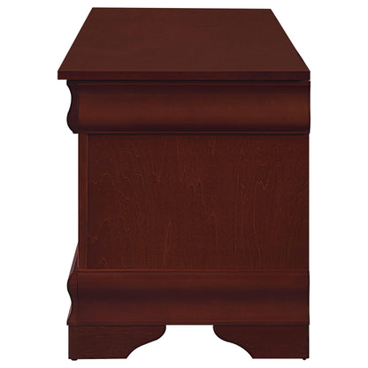 Coaster Home Furnishings - Pablo - Wood - Cedar Chest with Flip-Open Top, Lined Interior and Base Molding - Bedroom - 47-Inch - Warm Brown - 900022
