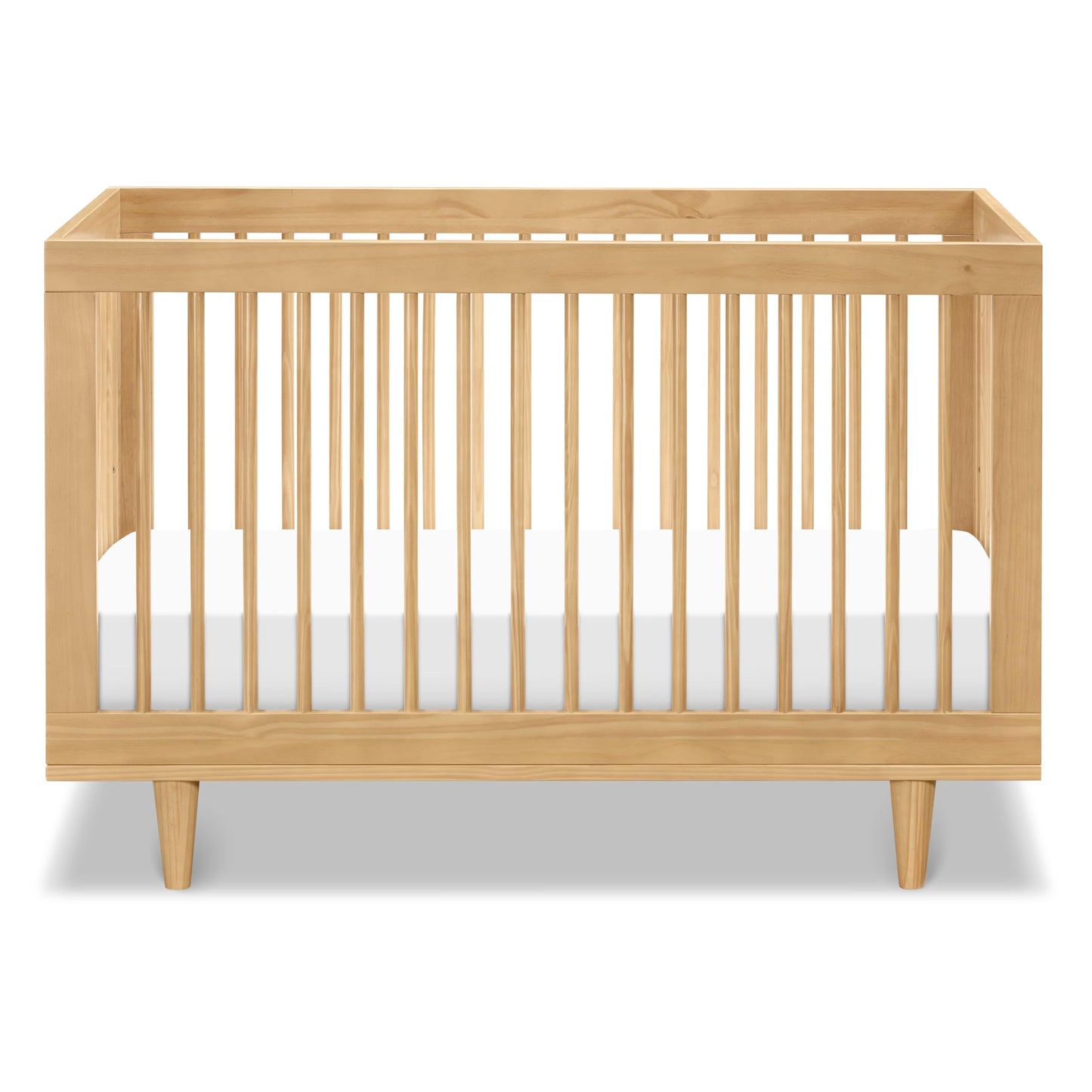 Davinci Marley 3-in-1 Convertible Crib in Honey, Greenguard Gold and FSC® Certified