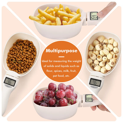 2pcs Digital Measuring Spoon,Digital Measuring Cup with LCD Screen Display, Digital Food Spoon Scale, Gram Measuring Spoons for Kitchen Gadgets and Daily Meal