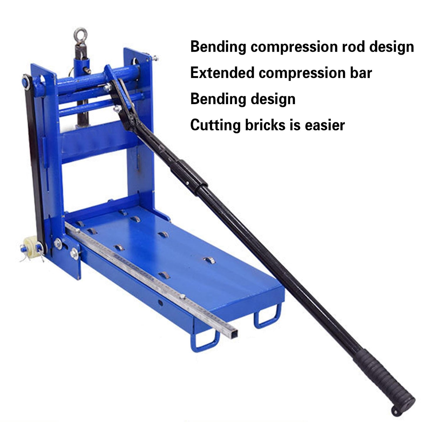 Wlikoci Heavy Duty Paver Block Splitter - Wheel-Equipped Concrete and Stone Brick Cutter for Efficient Paving, Granite and Marble Landscaping Projects (20)