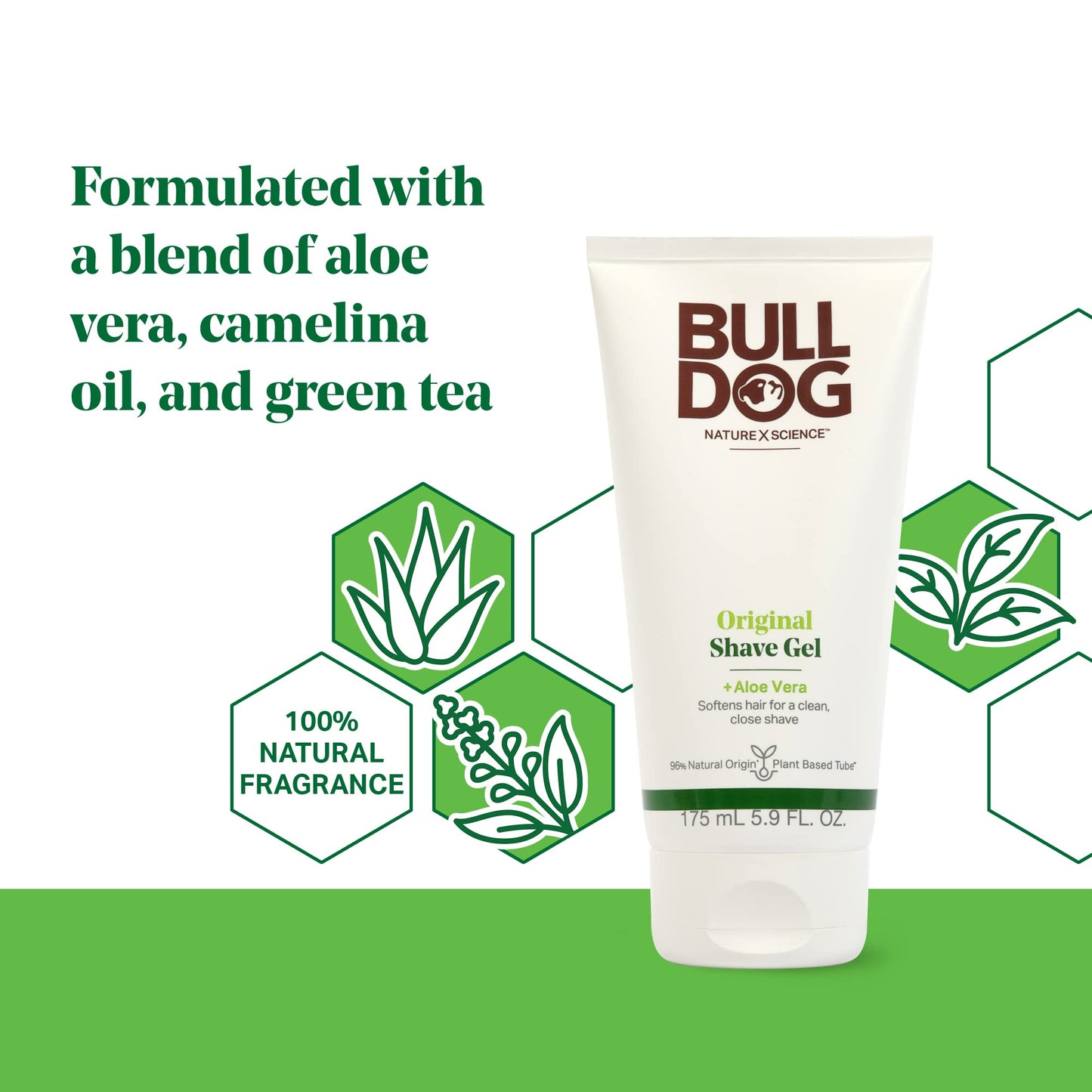 Bulldog Mens Skincare and Grooming Original Beard Oil for Men with Aloe, Camelina & Green Tea, 1 Fl. Oz.