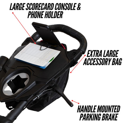 Bag Boy Limited Edition Nitron Golf Push Cart, USA