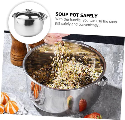 Stainless Steel Cooking Pot, Mixing Bowls, Steamer Pot, Handheld Mixing Bowl, Stock Pot
