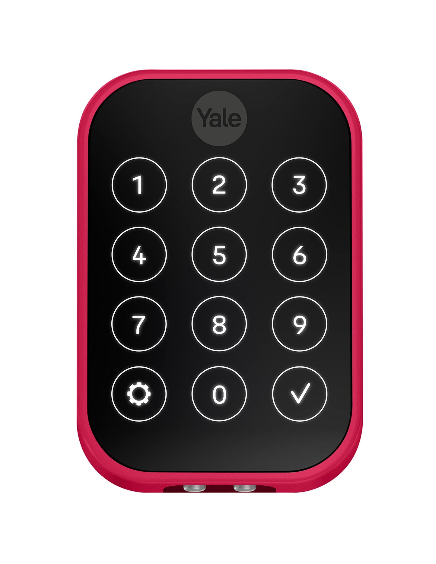 Yale Security Assure Lock 2 Deadbolt, Black Suede Keyed Smart Entry Door Lock with Wi-Fi Connected Keypad for Code Entry and Remote Access, YRD410-WF1-BSP