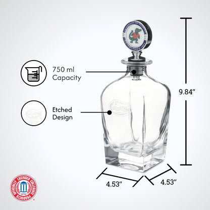 The Memory Company Officially Licensed Decanter with Mascot Stopper, University of Florida