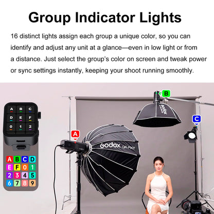 GODOX AD400 Pro II AD400Pro II AD400ProII 2.4G TTL 1/8000 HSS 400Ws Outdoor Flash,21.6V/2600mAh Battery,0.01~1s Recycle,460 Full Power Flashes,for Canon Sony Nikon Fuji Olympus Panasonic Etc Cameras