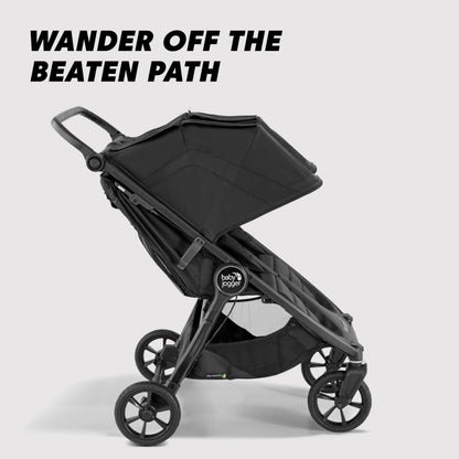 Baby Jogger® City Mini GT2 All-Terrain Side by Side Double Stroller, Twin Stroller for Newborns and Toddlers, Compatible with Britax, Cybex, Graco, and Maxi Cosi Infant Car Seats, Jet Black