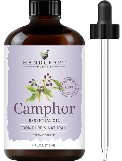 Handcraft Blends Lavender Essential Oil – Huge 4 Fl Oz – 100% Pure and Natural – Premium Grade Essential Oil for Diffuser and Aromatherapy, Skin, Massage, Candle and Soap Making Fragrance