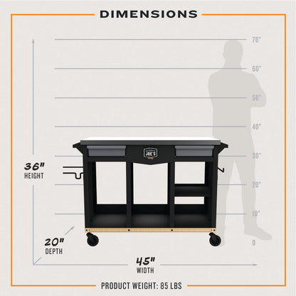 Oklahoma Joe's Workstation DLX Prep & Storage Cart - 23252169
