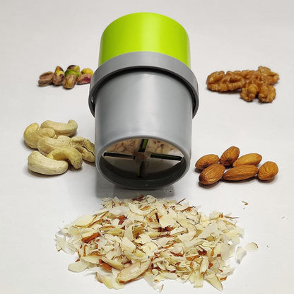 Solitude 3 1 Dry Fruit Cutter, Slicer, Grinder, Chocolate Cutter And Butter Slicer With In Blade For Almonds, Cashews