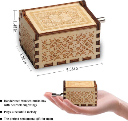 WSYEAR Mother's Day Music Box, Unique Gifts for Mom from Daughter or Son, Birthday Present Ideas