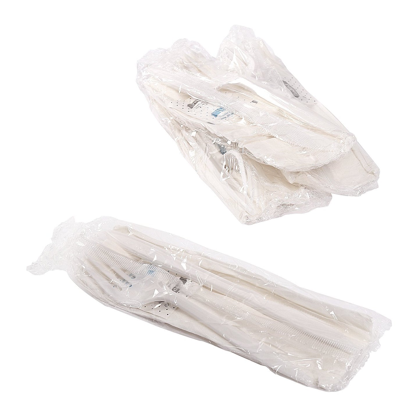 AmerCareRoyal 5-in-1 Disposable Silverware Medium Weight Plastic Utensil Set with Fork, Knife, Salt & Pepper Packets, 12x13 inch Napkin - Individually Wrapped Cutlery Meal Kit, White, Case of 250