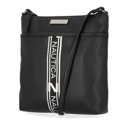 Nautica Lakeside Signature Jaquard North South Crossbody Bag