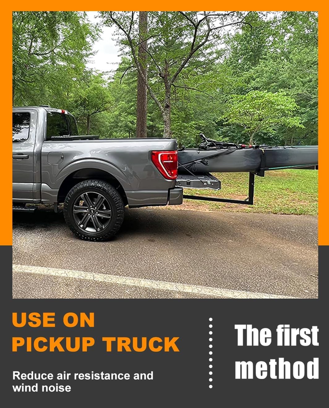 Autoholic Upgraded RV Hitch Mount Kayak Rack Height Adjustable Vertical Kayak Carrier for RV, Truck, SUV Holds 2 Kayaks up to 12' & 150LBS & 2'' Hitch Receiver