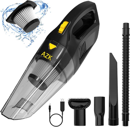 Dust Buster Upgrade Handheld Vacuum - Cordless Rechargeable Handheld Vacuums 12000PA-16500PA for Car, Home, Pet Hair