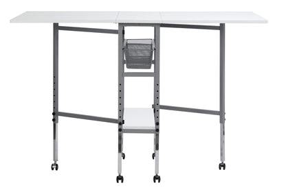 Studio Designs Sew Ready Hobby and Cutting Craft Desk Table with Storage Drawers