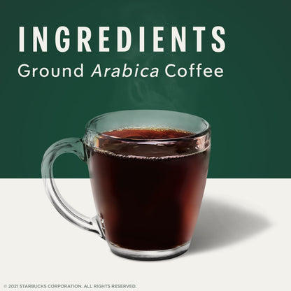Starbucks K-Cup Coffee Pods, Dark Roast Coffee, Caffè Verona for Keurig Brewers, 100% Arabica, 4 boxes (96 pods total)
