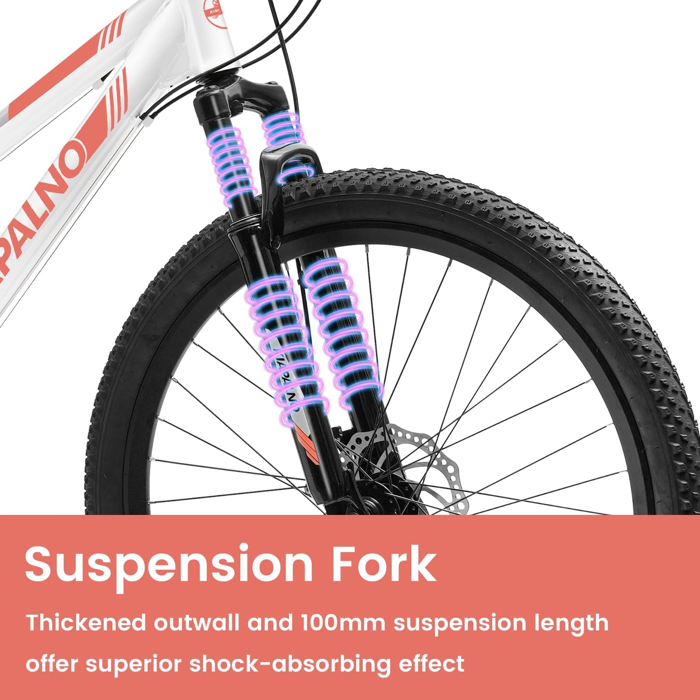 Ecarpat Women's Mountain Bike 24/26 Inch Wheels, 21-Speed Trail Commuter City Mountain Bikes, 15"/17" Carbon Steel Frame Female Bicycles Disc Brakes Front Fork