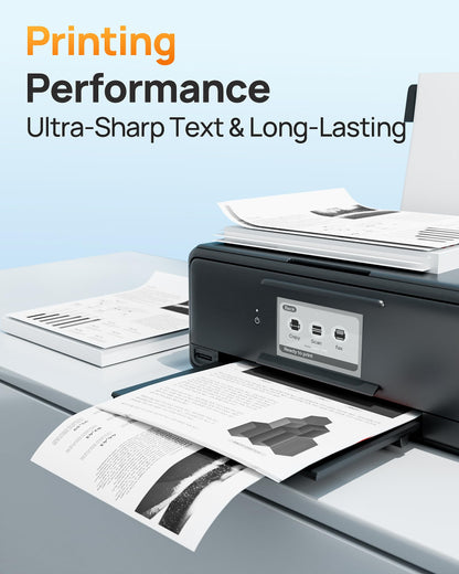 E-Z Ink Compatible TN760 Toner Cartridges Replacement for Brother TN-760 TN730 TN-730 to Use with HL-L2350DW HL-L2395DW HL-L2390DW HL-L2370DW MFC-L2750DW MFC-L2710DW DCP-L2550DW (Black, 4 Pack)