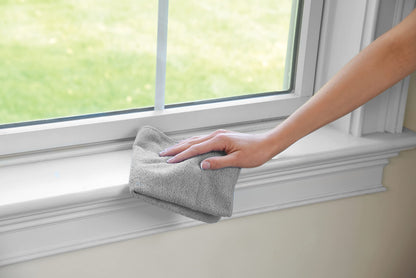 Rubbermaid All Purpose Microfiber Cleaning Cloth Towels, 50 Pack, 12"x12", Non-Scratch, Reusable/Washable for Cleaning/Wiping/Polishing for Home/Kitchen/Car