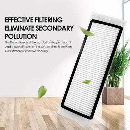 7Pcs/Set Robot Vacuum Cleaner Replacement Kit - Main Brush Filter Kit for Xiaomi Robot Cleaner