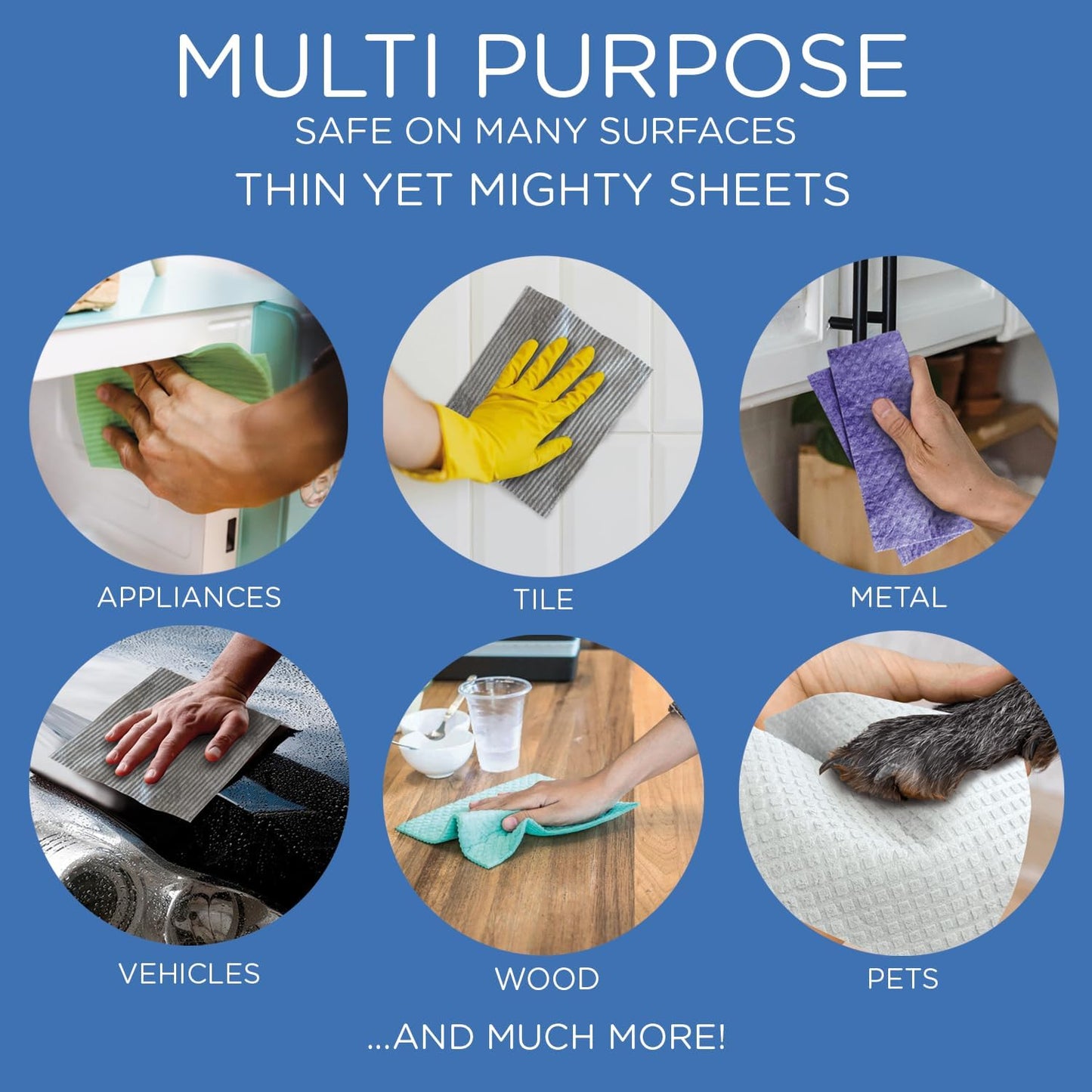 12 11" 10", Swedish Dishcloths for Kitchen XL, Sheet Roll, Biodegradable & Compostable, Reusable Paper Towel Cleaning