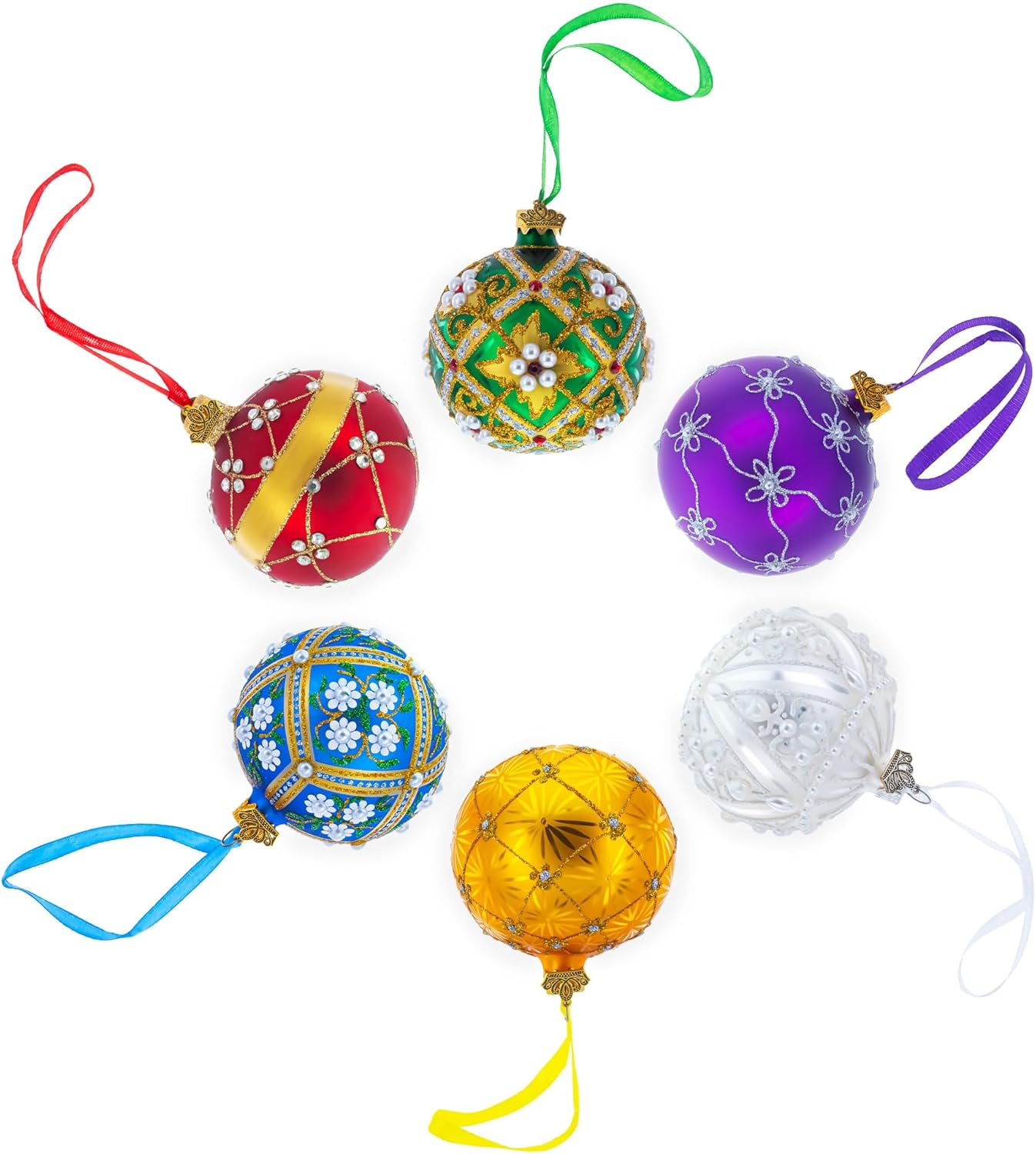 Glass Ball Christmas Ornament 3.25 Inches, Marienplatz in Munich, Germany