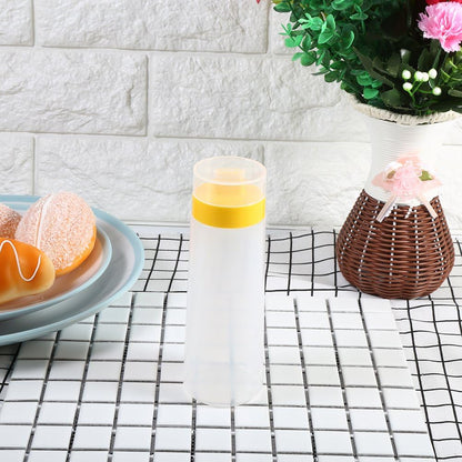 4-Hole Fdit Mayo Dispenser Bottle, Mayonnaise Dispenser Sauce Squeeze Bottle Japanese Mayonnaise Dispenser for Jam