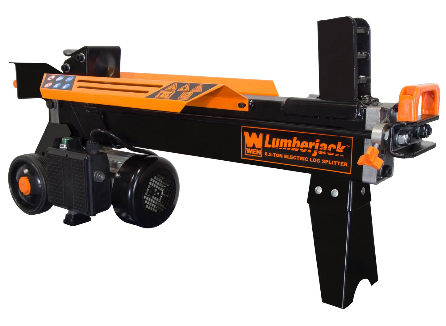 WEN Electric Log Splitter, 6.5-Ton Capacity with Portable Stand (56208)