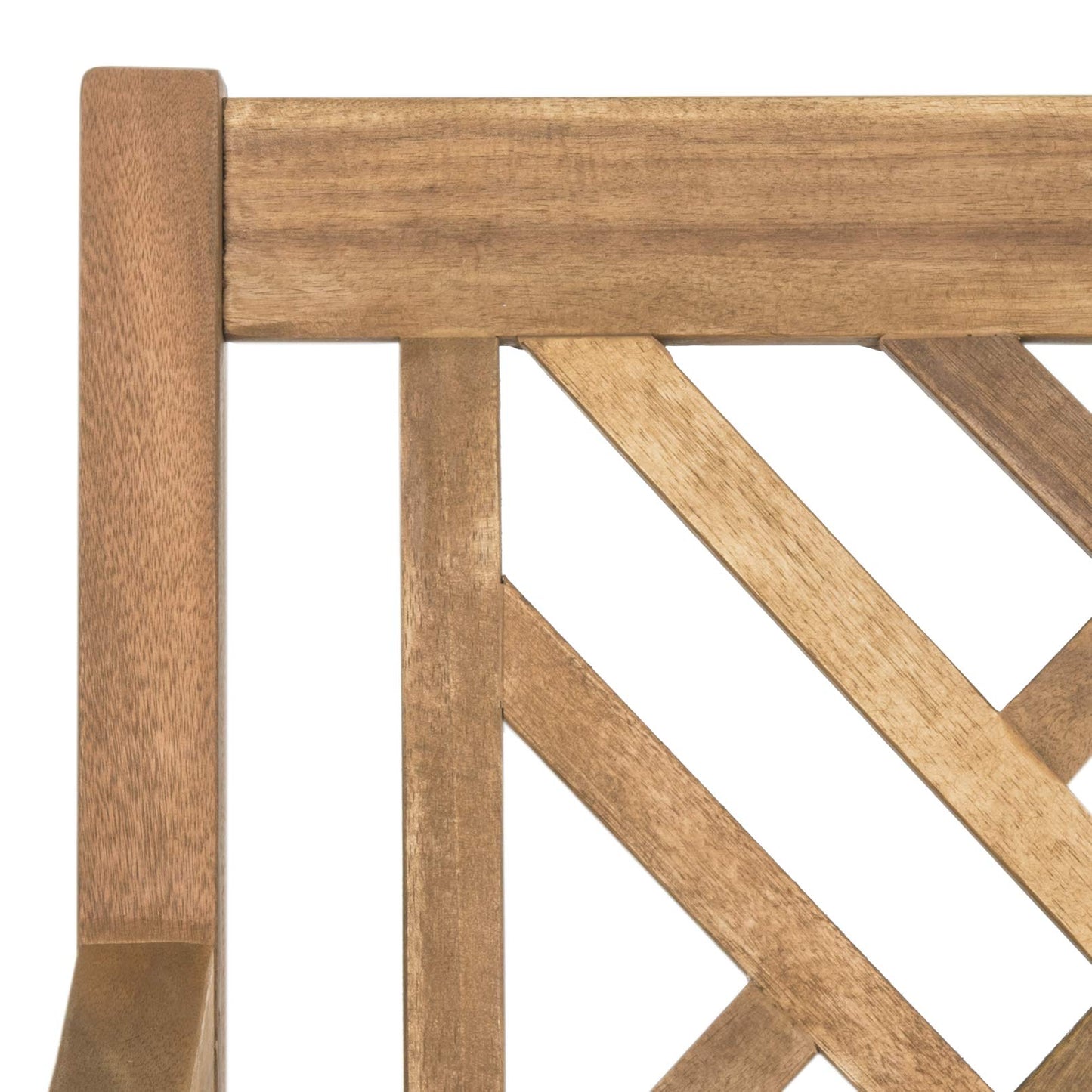 Safavieh PAT6738A Outdoor Collection Bradbury 3 Seat Bench