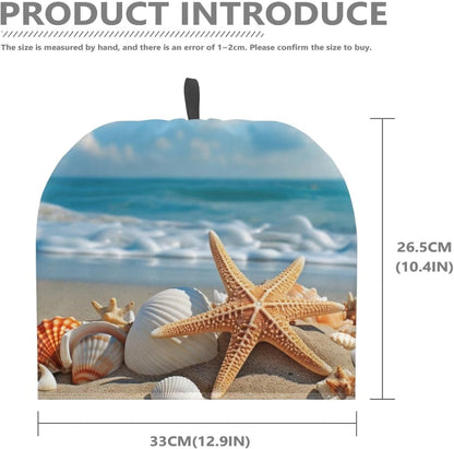 Starfish Teapot Cozy, Insulation Cover to Keep Tea Warm, Kitchen Accessory for Housewife Gift (Blue)