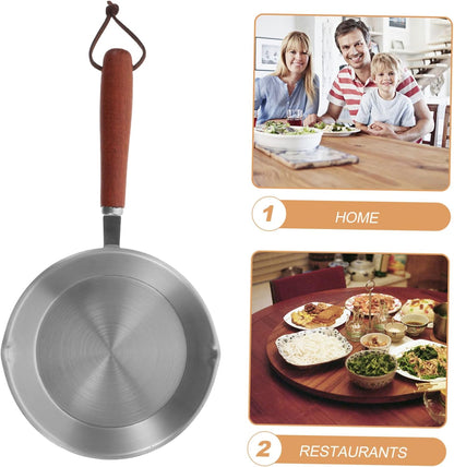 Stainless Steel Mini Pot, Non-stick Frying Pan, Mini Muffin Skillets, Ceramic Bakeware, U.K. Non Stick Egg Pan