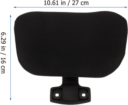 Tofficu Office Chair Headrest Attachment, Adjustable Chair Head Cushion for Office Chair (3.0cm Fixing Clips)