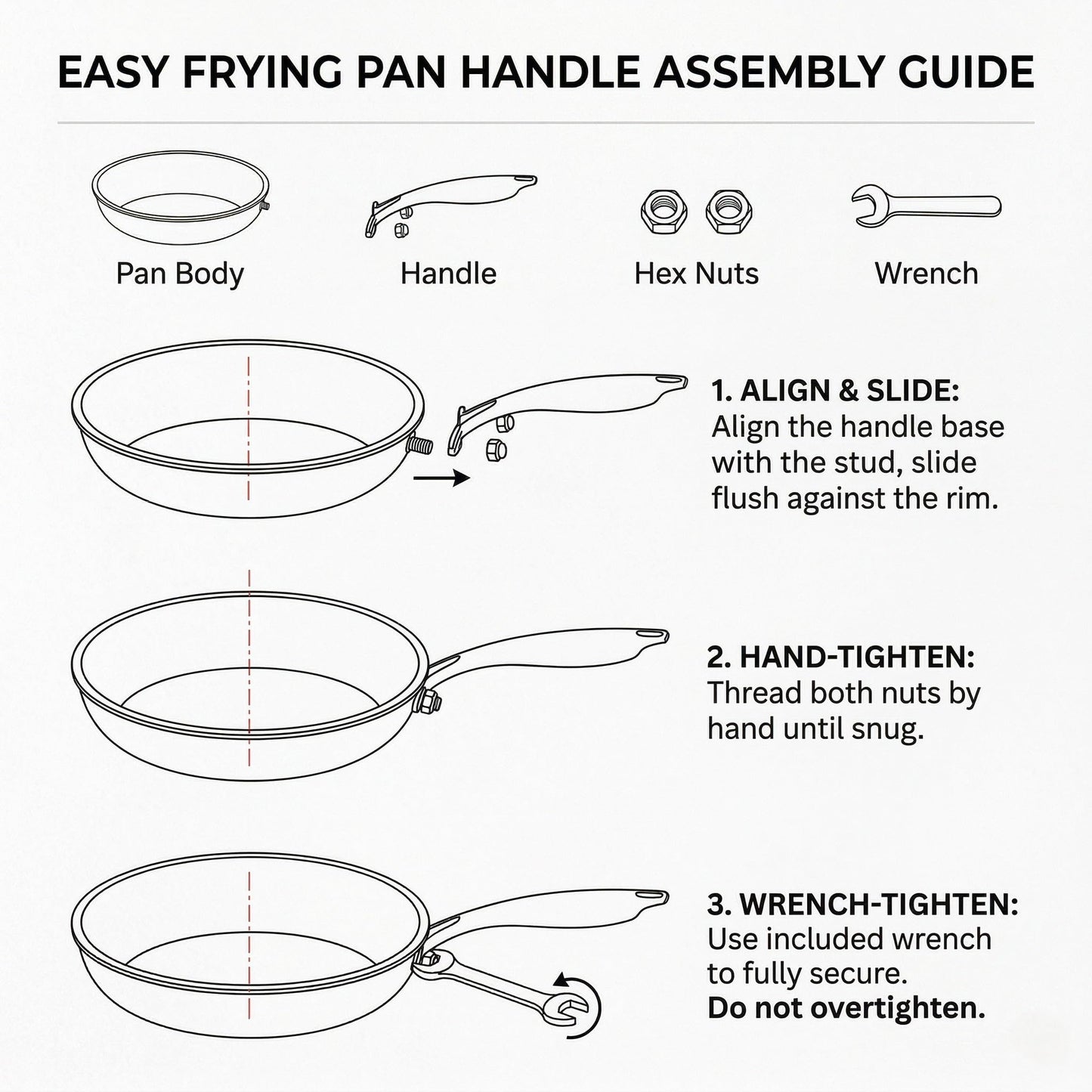 Legacy Culinaryware 12 Inch Tri-Ply Stainless Steel Hybrid Frying Pan with Lid - Ceramic Nonstick Skillet, Induction & Oven Safe 600°F, PFAS/PFOA Free Professional Clad Cookware
