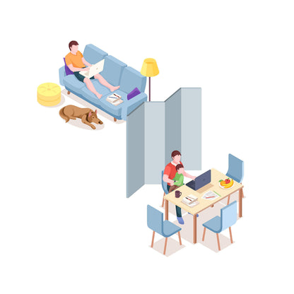 artgeist Japanese Room Divider XXL Flowers Magnolias 90 x 67 in - 5 Panel Folding Screen Japan Design Home Decoration Art Deco b-C-0389-z-c