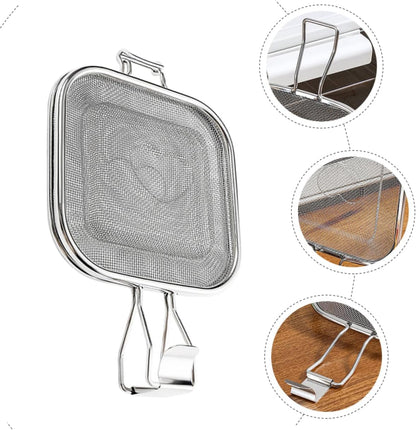 SUPVOX Sandwich Grill Folding Tray - Microwave Toaster Sandwich Maker for Bread Slice Grill Oven