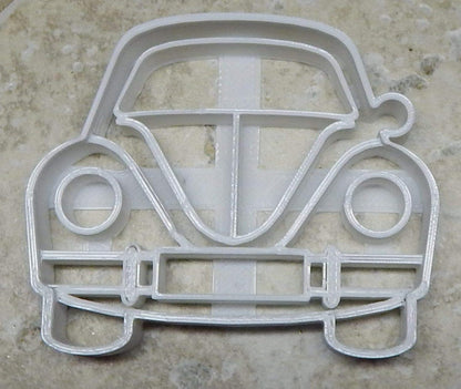 BEETLE BUG CAR FRONT VIEW HIPPIES LOVEBUG COOKIE CUTTER MADE IN USA