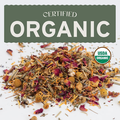 (16 oz, 1 Sassafras & Pumpernickel Certified USDA Organic Chicken Nesting Herbs Pound Bulk Bag) Aromatic Herbs