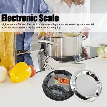 Pocket Scale, Battery Powered Electronic Scale for Household for Kitchen for Jewelry Shop