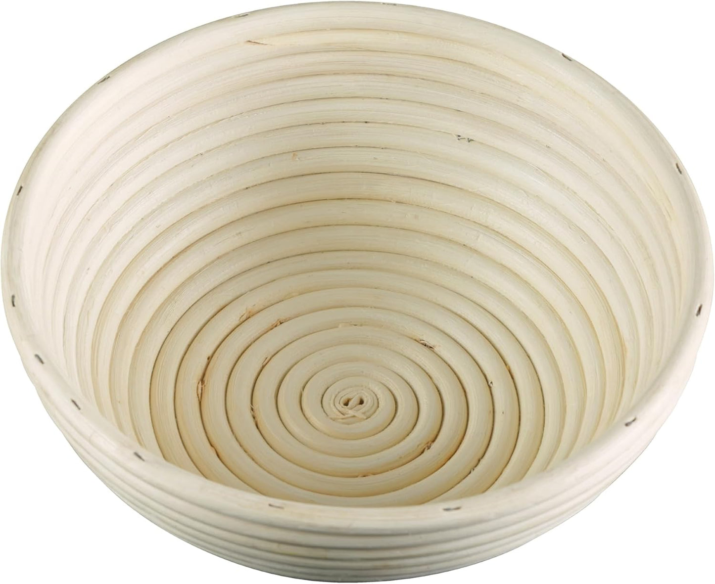 8-Inch, Frieling Banneton Bread Proofing Basket - Beige, Round - Sourdough Proofing Basket & Bread Bowls for Rising