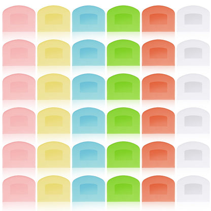 36 Pcs Food Scraper, Flexible Dough Scraper, Multifunctional Kitchen Scrapers Tool, Bread Dough Cutter, Cake Smoother for Icing,