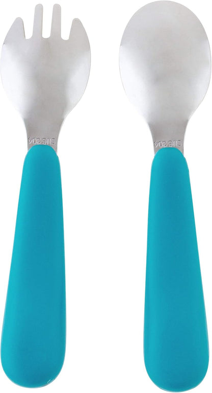 Stephen Joseph Spoon and Fork Sets - RAINBOW, OS (SJ1211)