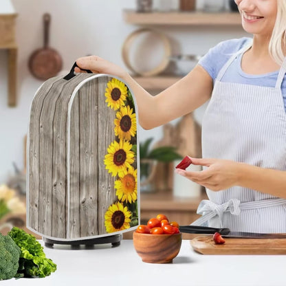 Cute Sunflower Blender Covers, Washable Kitchen Appliance Dust Cover, Anti Splash for Coffee Maker, Food Processor